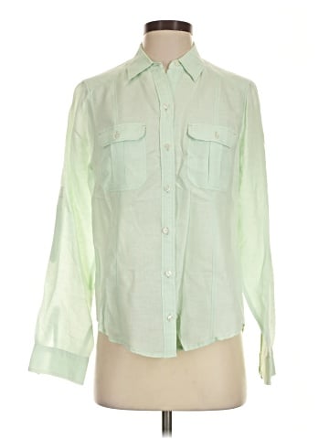Express Long Sleeve Button-Down Shirt (view 1)