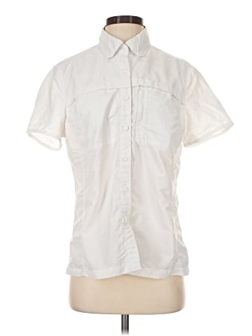L.L.Bean Short Sleeve Button-Down Shirt (view 1)