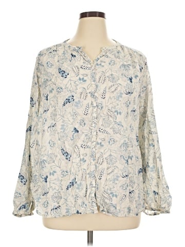 Old Navy Long Sleeve Blouse (view 1)
