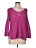 Nic + Zoe Pink Pullover Sweater Size L (petite) - photo 1