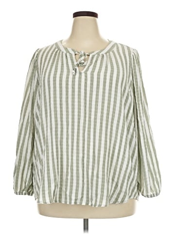 Jane and Delancey 3/4 Sleeve Blouse (view 1)
