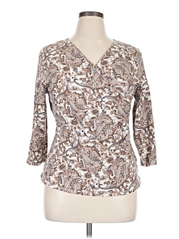 Talbots Outlet 3/4 Sleeve Blouse (view 1)