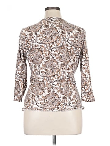 Talbots Outlet 3/4 Sleeve Blouse (view 2)