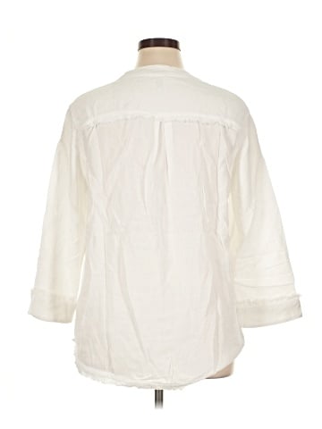 Nic + Zoe 3/4 Sleeve Button-Down Shirt (view 2)