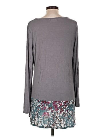 LOGO by Lori Goldstein Long Sleeve Top (view 2)