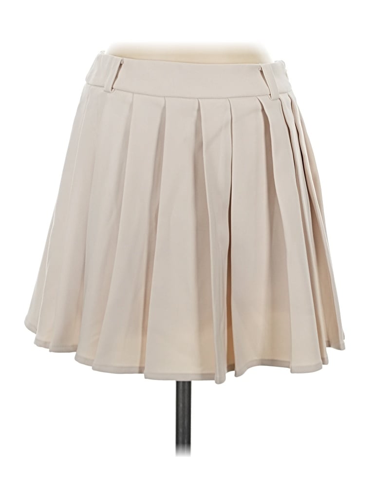 Commense Formal Skirt In White
