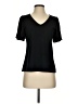 Ann Taylor Black Short Sleeve Top Size S (petite) - photo 1