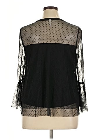 Xhilaration 3/4 Sleeve Blouse (view 2)