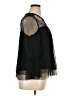 Xhilaration 100% Polyester Black 3/4 Sleeve Blouse Size XL - photo 4
