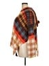 Free People Plaid Orange Poncho Size XXL (estimated) - photo 5