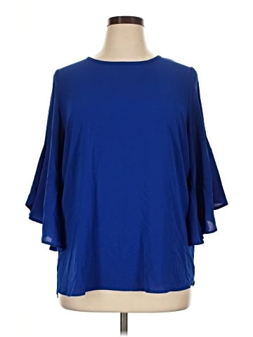 Pleione 3/4 Sleeve Blouse (view 1)