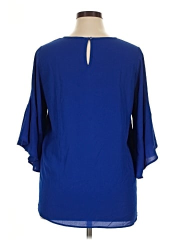 Pleione 3/4 Sleeve Blouse (view 2)