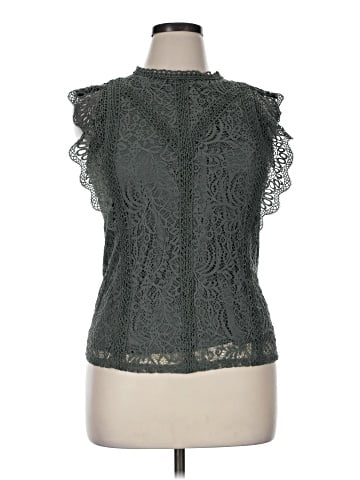 Cable & Gauge Sleeveless Blouse (view 1)