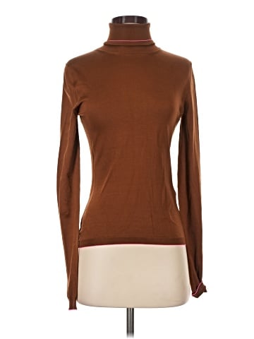 Bottega Veneta silk turtleneck sweater (view 1)