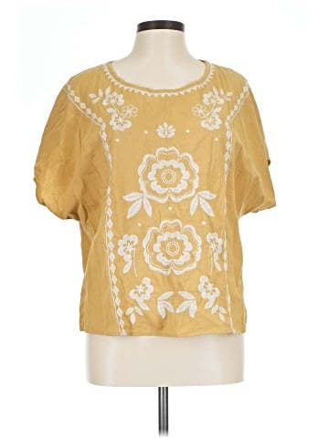 Coldwater Creek Short Sleeve Blouse (view 1)