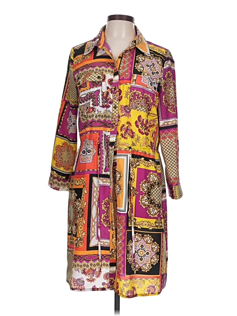 Pre-owned Spense Casual Dress In Yellow