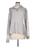 Weatherproof 100% Polyester Metallic Silver Pullover Sweater Size L - photo 1