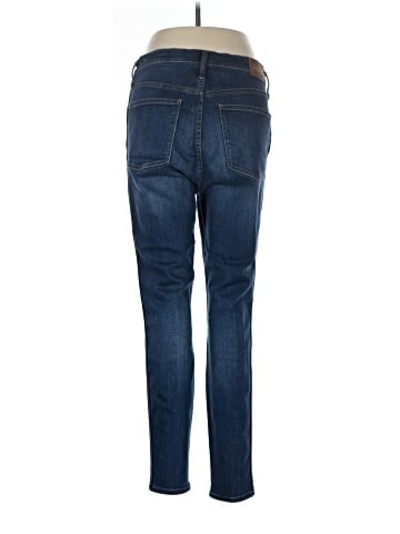 Madewell 10" High-Rise Skinny Jeans in Danny Wash: TENCEL&trade; Denim Edition (view 2)