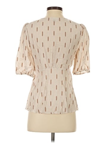 Waverly Grey Short Sleeve Blouse (view 2)