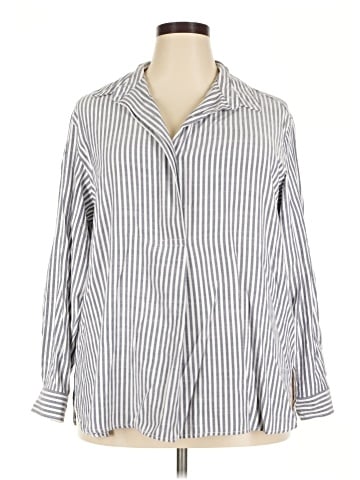 Max Studio Long Sleeve Blouse (view 1)