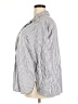 Max Studio Stripes Silver Long Sleeve Blouse Size 2X - photo 5