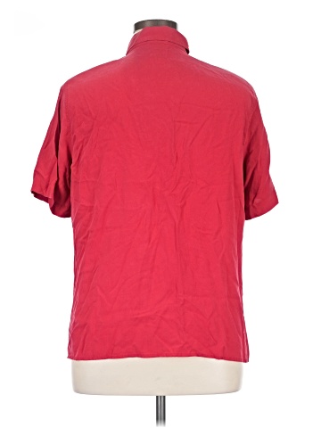 Notations Short Sleeve Silk Top (view 2)
