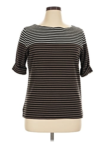 Karen Scott 3/4 Sleeve T-Shirt (view 1)