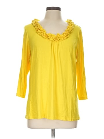 MULTIPLES 3/4 Sleeve Blouse (view 1)