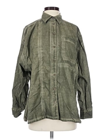 BDG Long Sleeve Button-Down Shirt (view 1)