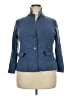 Talbots 100% Wool Blue Wool Blazer Size 3X Petite - photo 1