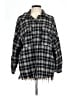 Zara Plaid Black Jacket Size L - photo 1
