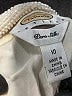 Talbots 100% Silk Ivory 3/4 Sleeve Silk Top Size 10 Petite - photo 7