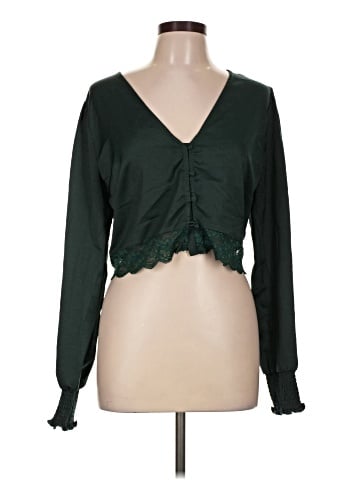 BCBGeneration Long Sleeve Top (view 1)