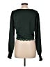 BCBGeneration Green Long Sleeve Top Size L - photo 2