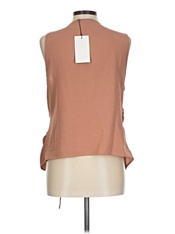 Zara W&B Collection Sleeveless Blouse (view 2)