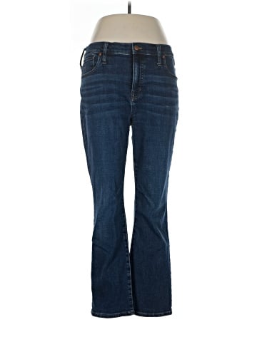 Madewell Kick Out Crop Jeans in Colleton Wash (view 1)
