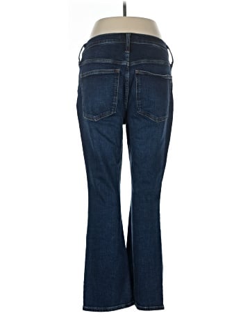 Madewell Kick Out Crop Jeans in Colleton Wash (view 2)