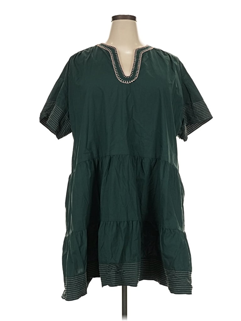 Pre-owned Pomander Place Casual Dress In Green