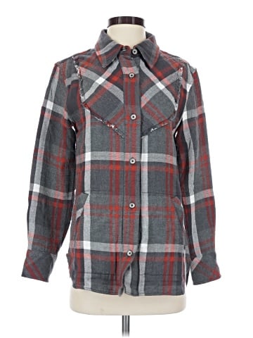 CAbi Long Sleeve Button-Down Shirt (view 1)