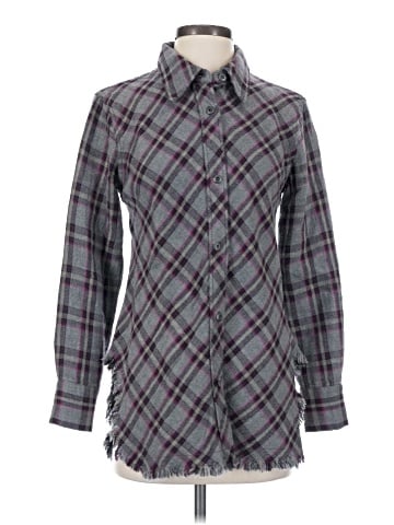 CAbi Long Sleeve Button-Down Shirt (view 1)