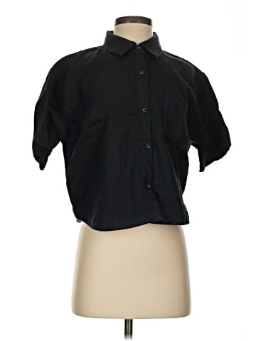 Athleta Short Sleeve Button-Down Shirt (view 1)