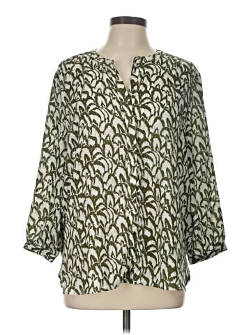 Jachs Girlfriend 3/4 Sleeve Blouse (view 1)