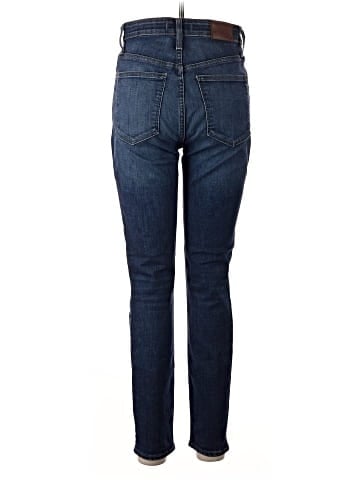 Madewell Curvy High-Rise Skinny Jeans in Moreaux Wash (view 2)