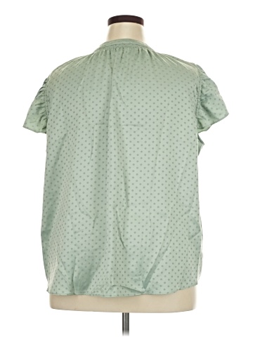LC Lauren Conrad Short Sleeve Blouse (view 2)