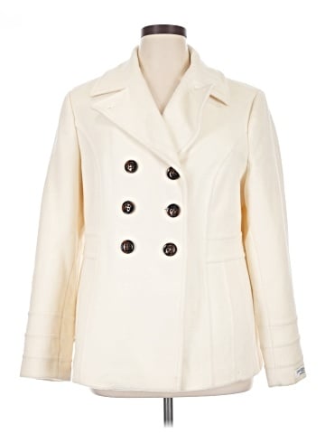 St. John's Bay Wool Coat (view 1)
