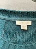 J.Jill 100% Polyester Teal Pullover Sweater Size Med Petite - photo 7