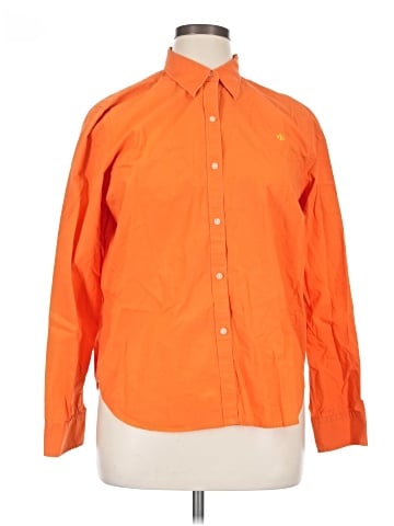 Lauren by Ralph Lauren Long Sleeve Button-Down Shirt (view 1)