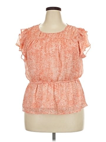 Simply Vera Vera Wang Short Sleeve Blouse (view 1)