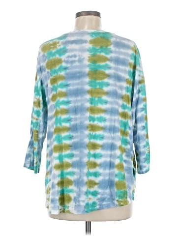 LOGO by Lori Goldstein 3/4 Sleeve T-Shirt (view 2)