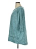 Terra & Sky Teal 3/4 Sleeve Top Size 1X - photo 5